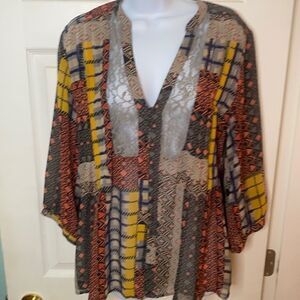 NWOT Boho Blouse by Jockey
